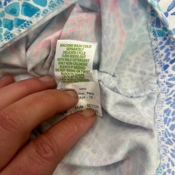 Lilly Pulitzer Blue and Pink Mini Dress - Picture 8 of 11